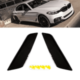 Kotflügeleinsätze Ziergitter SET Blenden Schwarz passt für BMW G30 G31 auch M - Paket ab 2017 - CarWorlds GmbH