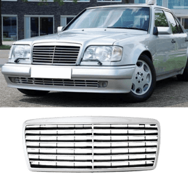 Kühlergrill Chrom - Passend für Mercedes E - Klasse W124 93 - 95 Avantgarde - CarWorlds GmbH