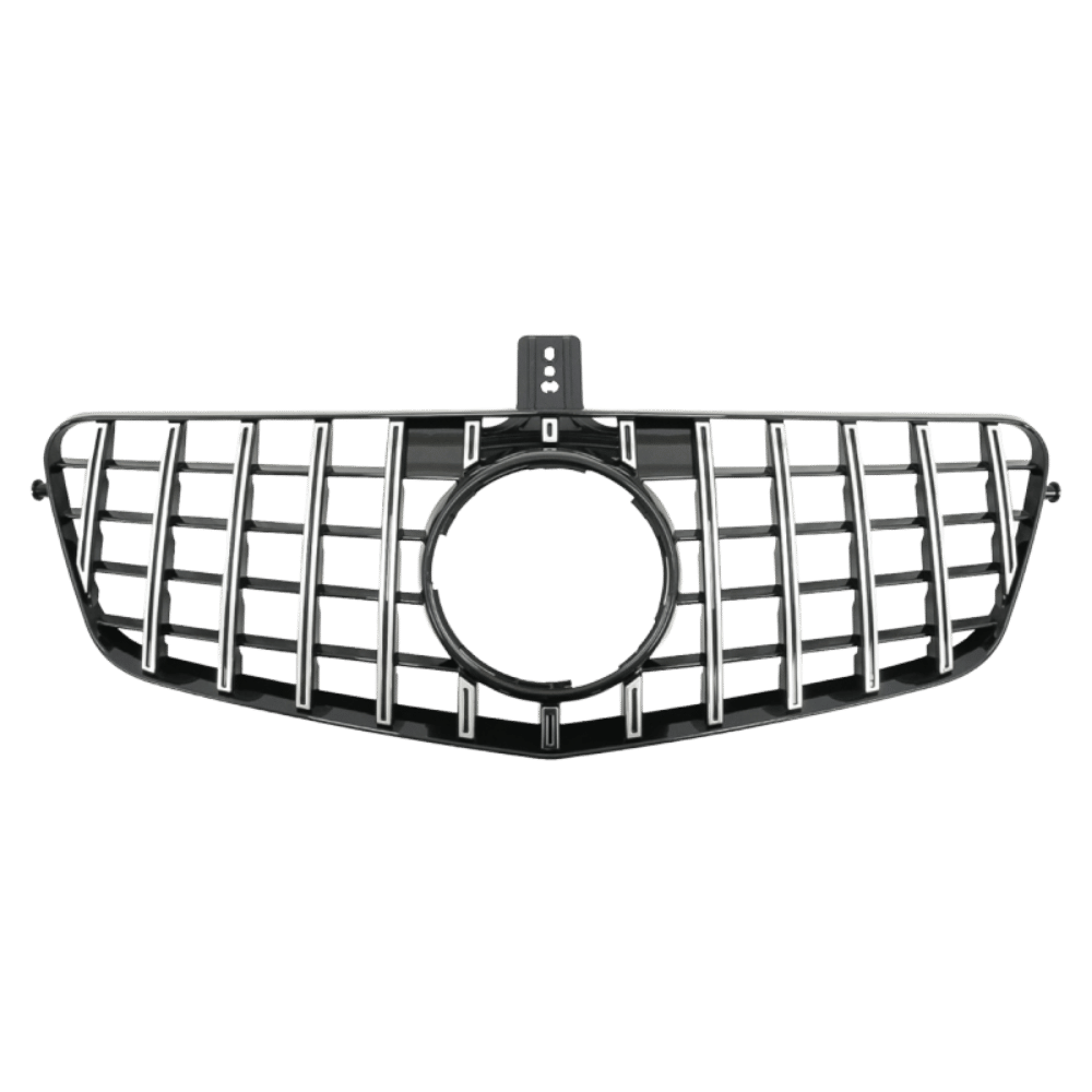 Kühlergrill Chrom Sport Panamericana GT - Passend für Mercedes E - Klasse W212 S212 Facelift 2013 - 2016 - CarWorlds GmbH