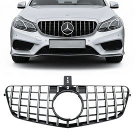Kühlergrill Chrom Sport Panamericana GT - Passend für Mercedes E - Klasse W212 S212 Facelift 2013 - 2016 - CarWorlds GmbH