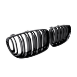 Kühlergrill Doppelsteg Schwarz Glanz passend für BMW 1er E81 E82 E87 E88 - CarWorlds GmbH