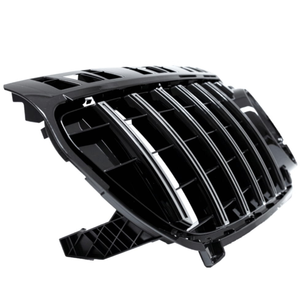 Kühlergrill Schwarz Chrom Sportgrill - Passend für Mercedes A - Klasse W176 Vorfacelift - CarWorlds GmbH