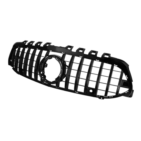 Kühlergrill Schwarz Sportgrill - Design - Passend für Mercedes A - Klasse W177 2018 - 2022 - CarWorlds GmbH