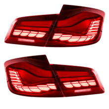 Load image into Gallery viewer, LED Rückleuchten SET Rot dynamische Blinker OLED Funktion passt für BMW 5er F10 Limousine - CarWorlds GmbH