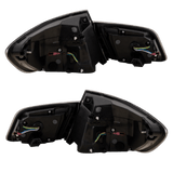 LED Rückleuchten SET Rot dynamische Blinker OLED Funktion passt für BMW 5er F10 Limousine - CarWorlds GmbH