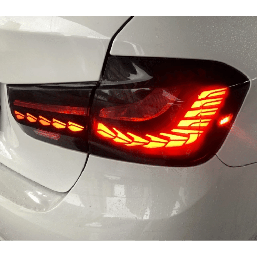 LED Rückleuchten SET Smoke dynamische Blinker OLED Funktion passt für BMW 5er F10 Limousine - CarWorlds GmbH