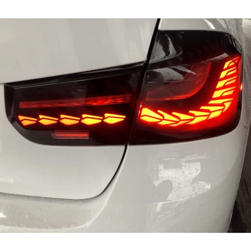 LED Rückleuchten SET Smoke dynamische Blinker OLED Funktion passt für BMW 5er F10 Limousine - CarWorlds GmbH