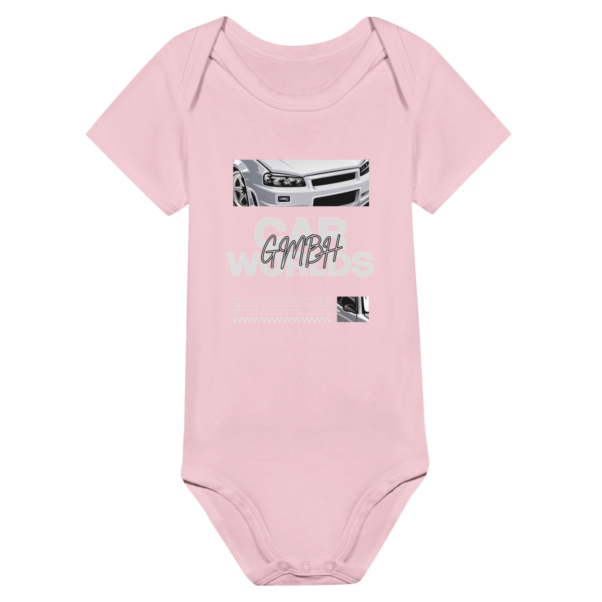 Legends Never Sleep – Skyline Baby Bodysuit - CarWorlds GmbH