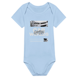 Legends Never Sleep – Skyline Baby Bodysuit - CarWorlds GmbH