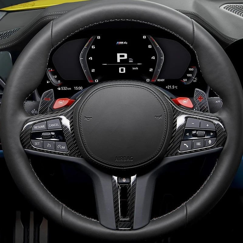 Lenkrad Paddle Shifter Erweiterung in Carbon - Optik für BMW F - Modelle – Mit oder ohne Chip - CarWorlds GmbH