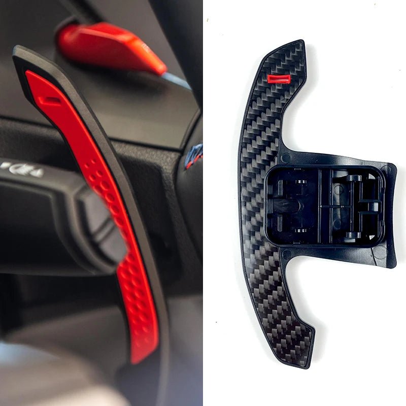 Lenkrad Paddle Shifter Erweiterung in Carbon - Optik für BMW F - Modelle – Mit oder ohne Chip - CarWorlds GmbH