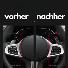 Laden Sie das Bild in den Galerie-Viewer, Lenkrad Paddle Shifter Erweiterung in Carbon - Optik für BMW F - Modelle – Mit oder ohne Chip - CarWorlds GmbH