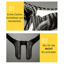 Laden Sie das Bild in den Galerie-Viewer, Lenkradverkleidung aus echtem Carbon für BMW 3er E46 (1998–2006) - CarWorlds GmbH