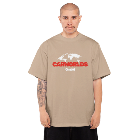 Men's Oversized Heavyweight Crewneck T-Shirt | Shaka Wear SHMHSS - CarWorlds GmbH