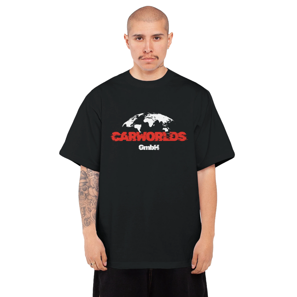 Men's Oversized Heavyweight Crewneck T-Shirt | Shaka Wear SHMHSS - CarWorlds GmbH