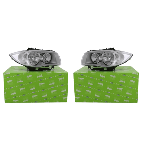 Original Valeo Halogen H7/H7 Scheinwerfer für BMW 1er E81 E87 04 - 07 (Set & einzeln) - CarWorlds GmbH
