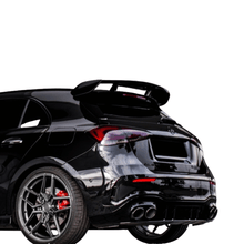Load image into Gallery viewer, Performance Heckdiffusor Set + Blenden Schwarz - Passend für Mercedes A - Klasse W177 Hatchback - CarWorlds GmbH