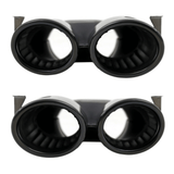 Performance Heckdiffusor Set + Blenden Schwarz - Passend für Mercedes A - Klasse W177 Hatchback - CarWorlds GmbH