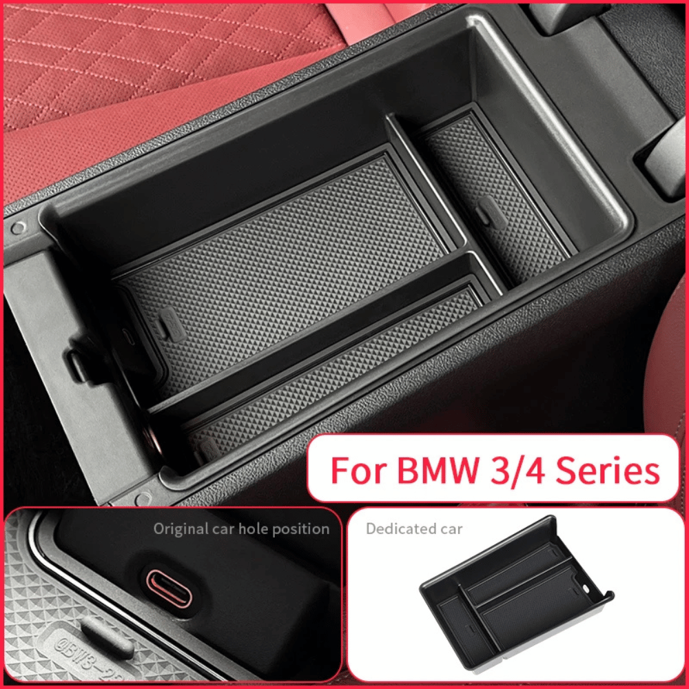 Premium Innenraum Armlehnen - Aufbewahrungsbox für BMW 320i, 330i, 420i, 430i – G20 G22 Modelle (2020–2024) - CarWorlds GmbH