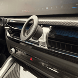 Premium MagSafe - kompatible Handyhalterung für BMW 3er & 4er Facelift G20 G21 G22 G23 LCI | M3 G80 | M4 G82 G83 – Lüftungsgitter Smartphone Halter mit Wireless Charging - CarWorlds GmbH