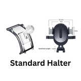 Premium MagSafe - kompatible Handyhalterung für BMW 3er & 4er Facelift G20 G21 G22 G23 LCI | M3 G80 | M4 G82 G83 – Lüftungsgitter Smartphone Halter mit Wireless Charging - CarWorlds GmbH