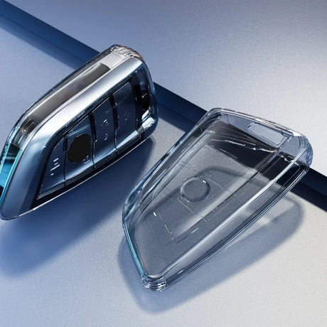 Premium Schlüsselcover für BMW – Transparent, Soft - Touch, Passformgenau - CarWorlds GmbH