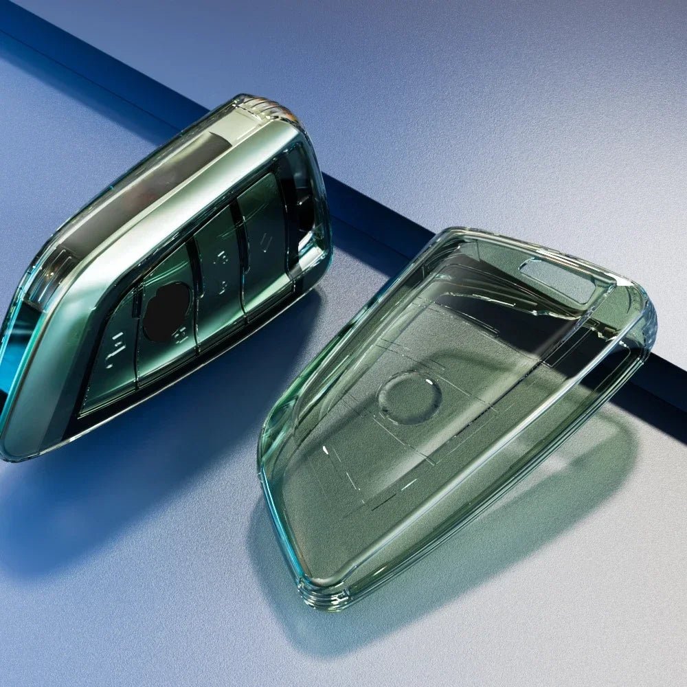 Premium Schlüsselcover für BMW – Transparent, Soft - Touch, Passformgenau - CarWorlds GmbH
