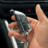 Premium Schlüsselcover für BMW – Transparent, Soft - Touch, Passformgenau - CarWorlds GmbH