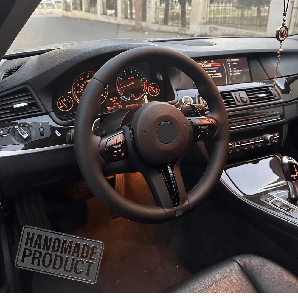 Premium Sportlenkrad in Schwarz | Carbon - Edition | Für die F - Modelle - CarWorlds GmbH
