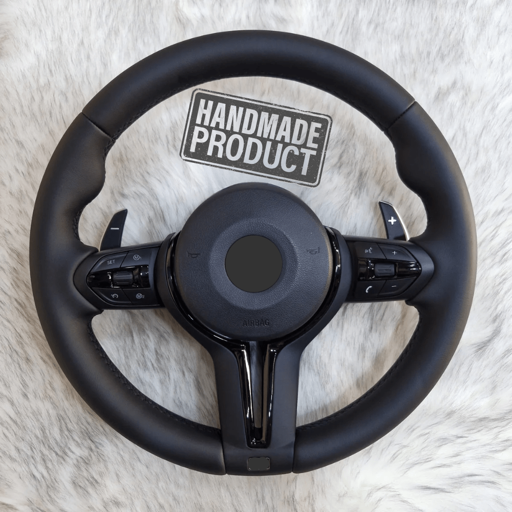 Premium Sportlenkrad in Schwarz | Carbon - Edition | Für die F - Modelle - CarWorlds GmbH