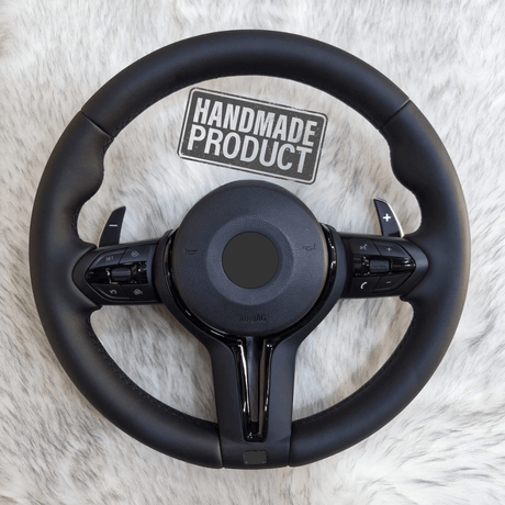 Premium Sportlenkrad in Schwarz | Carbon - Edition | Für die F - Modelle - CarWorlds GmbH