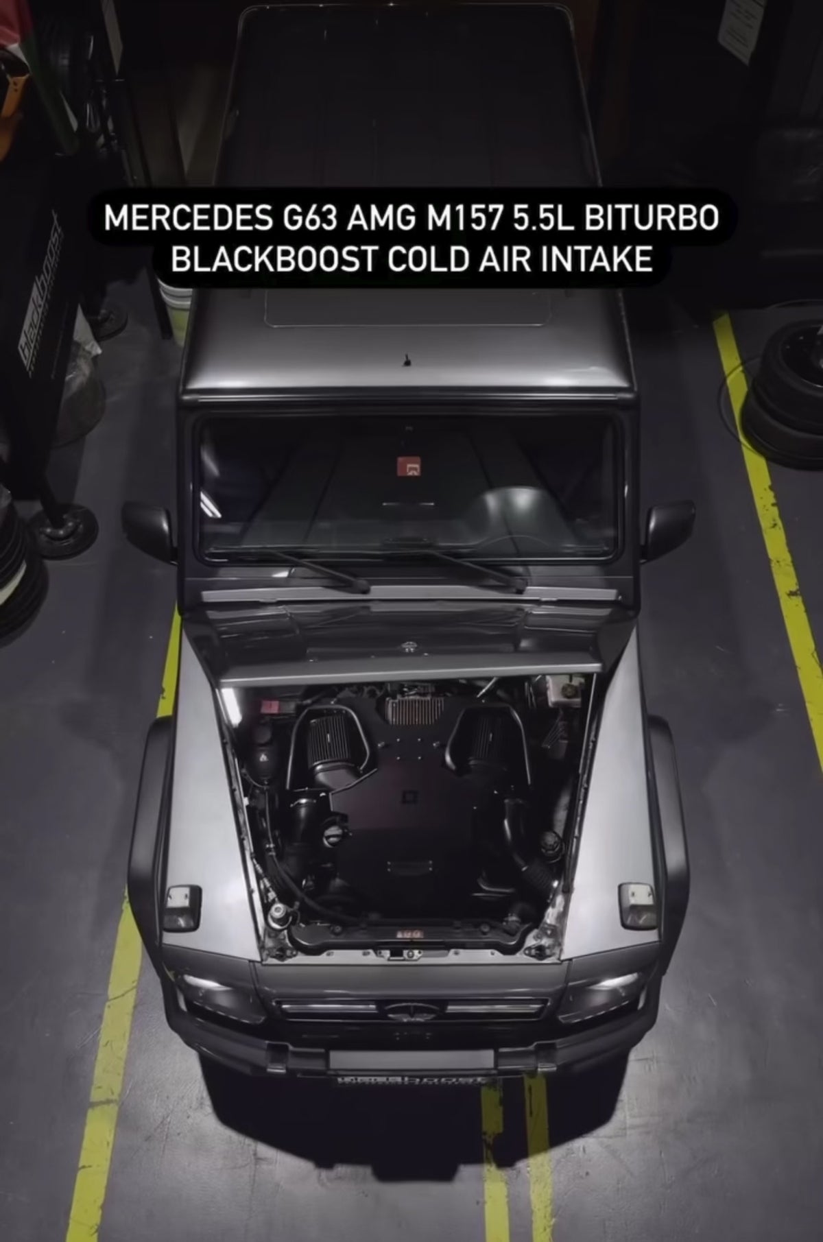 BlackBoost Generation 2 Cold Air Intake für Mercedes-AMG G63 (W463A) M177 4.0 V8 BiTurbo – Plug & Play