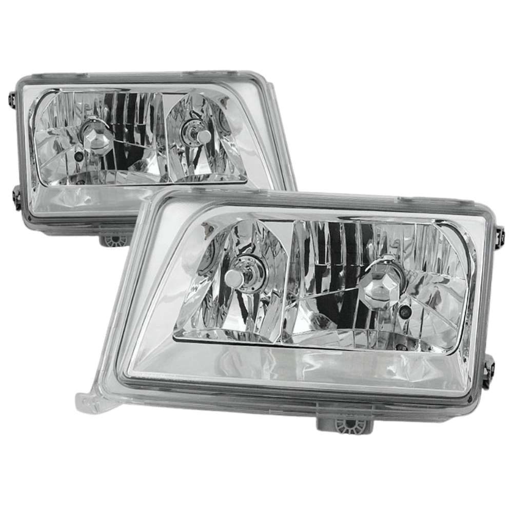 Scheinwerfer Upgrade Klarglas Chrom - Passend für Mercedes E - Klasse W124 1993 - 1995 - CarWorlds GmbH