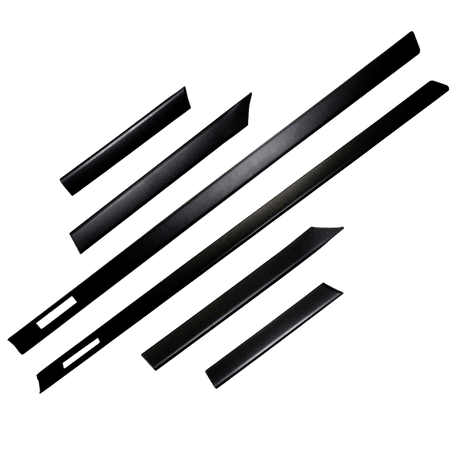 Seitenleisten Türleisten für E36 Limo Touring schwarz 6 teilig passend für passend für E36, 3er - CarWorlds GmbH