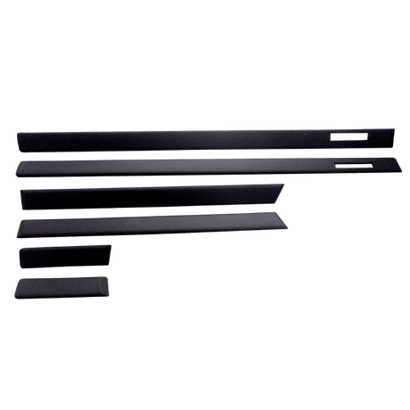 Seitenleisten Türleisten für E36 Limo Touring schwarz 6 teilig passend für passend für E36, 3er - CarWorlds GmbH