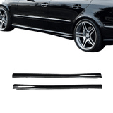 Seitenschweller SET + Zubehör - Passend für Mercedes E - Klasse W211 Limousine & S211 T - Modell 2002 - 2009 - CarWorlds GmbH