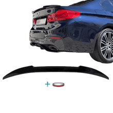 Load image into Gallery viewer, Set Sport EVO Heckspoiler Hecklippe breit Carbon glanz + 3M passt für BMW 5er G30 - CarWorlds GmbH