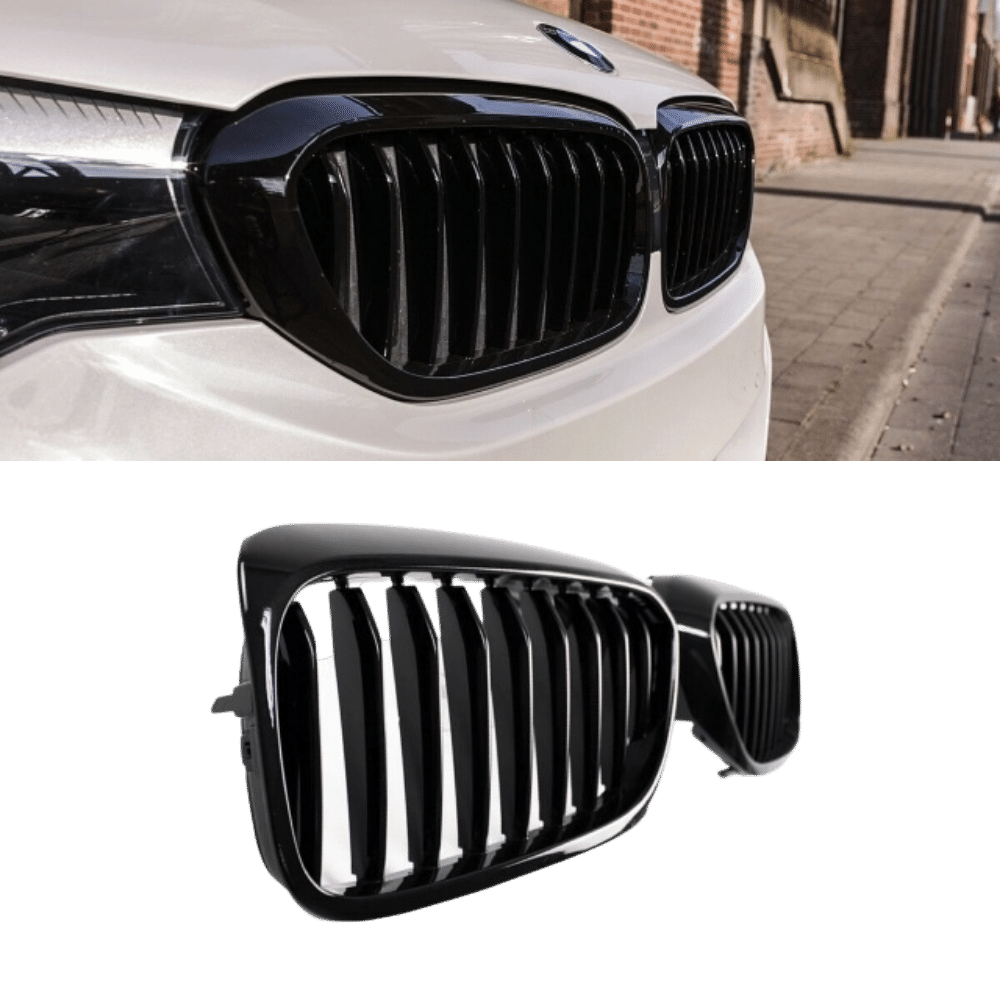 Set Sport - Performance Kühlergrill schwarz glänzend BMW 5er G30 G31 ab 2017 - 2020 - CarWorlds GmbH