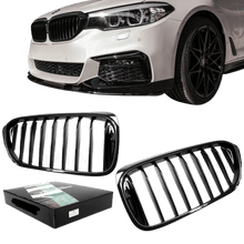 Load image into Gallery viewer, Set Sport - Performance Kühlergrill schwarz glänzend BMW 5er G30 G31 ab 2017 - 2020 - CarWorlds GmbH