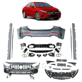 Sport Bodykit Komplett Stoßstangen + Schweller - Passend für Mercedes A - Klasse V177 Limousine - CarWorlds GmbH
