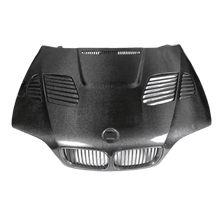 Laden Sie das Bild in den Galerie-Viewer, Sport Carbon Motorhaube +Lufthutze für BMW E46 Cabrio Coupe Facelift 2003 - 2006 - CarWorlds GmbH