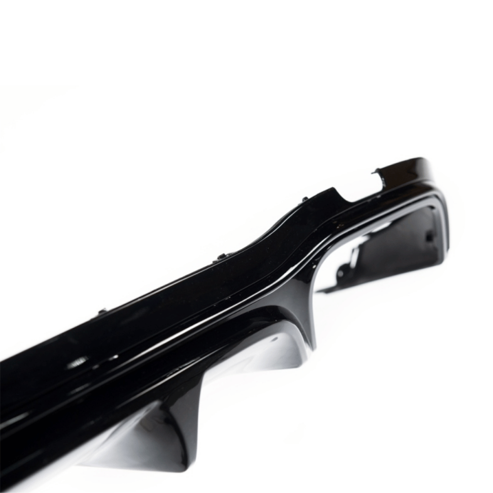 Sport - Heckdiffusor Schwarz Glanz - Passend für Mercedes E - Klasse W213 Limousine & S213 T - Modell 2016 - 2020 - CarWorlds GmbH
