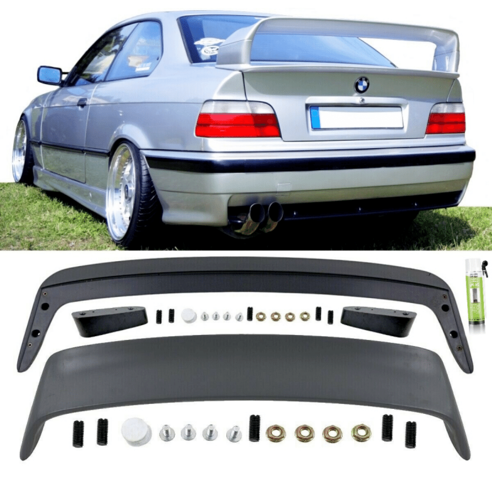 Sport Heckspoiler hinten große Ausführung verstärkte Version passt für BMW 3er E36 ABS unlackiert nicht für GT Class 2 - CarWorlds GmbH