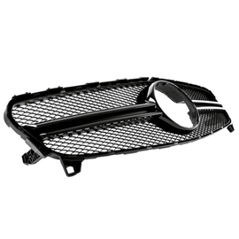 Sport Kühlergrill Schwarz Glanz - Passend für Mercedes A - Klasse W176 Facelift - CarWorlds GmbH