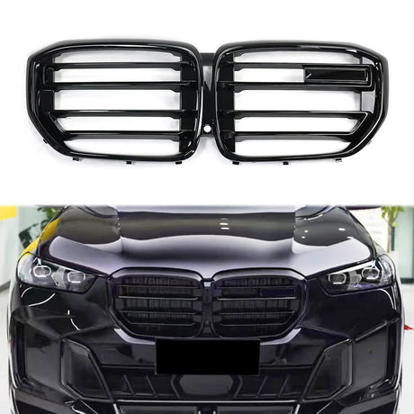 Sport Nieren Grill für BMW X5 G05 | 2018 - 2024 | Racing Design | Schwarz Glänzend - CarWorlds GmbH