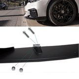Sport - Performance Frontspoiler Hochglanz schwarz passend für BMW 5er G30 G31 mit M - Paket Umbau 17 - CarWorlds GmbH