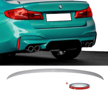 Sport - Performance Heckspoiler Hecklippe Schwarz Glanz passend für BMW 5er G30 2017> + ABE - CarWorlds GmbH