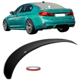Sport - Performance Heckspoiler Hecklippe Schwarz Glanz passend für BMW 5er G30 2017> + ABE - CarWorlds GmbH