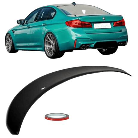 Sport - Performance Heckspoiler Hecklippe Schwarz Glanz passend für BMW 5er G30 2017> + ABE - CarWorlds GmbH