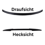 Sport - Performance Heckspoiler Schwarz Glanz V - Form - Passend für BMW M4 F82 Coupe - CarWorlds GmbH